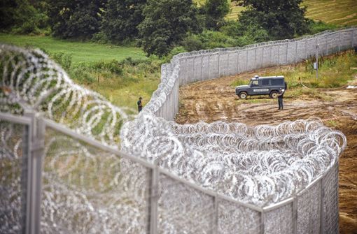 Bulgarien hat 2014 einen Zaun an der EU-Außengrenze gebaut – aus eigenen Mitteln. Foto: AFP/Dimitar Dilkoff