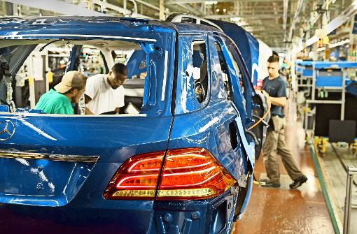 Im vergangenen  Jahr  produzierte Daimler  mehr als 310 000 Autos in Tuscaloosa. Foto: Daimler