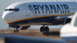 Auch die Ryanair-Flüge von und nach Stuttgart fallen ab diesem Freitag aus. Foto: dpa
