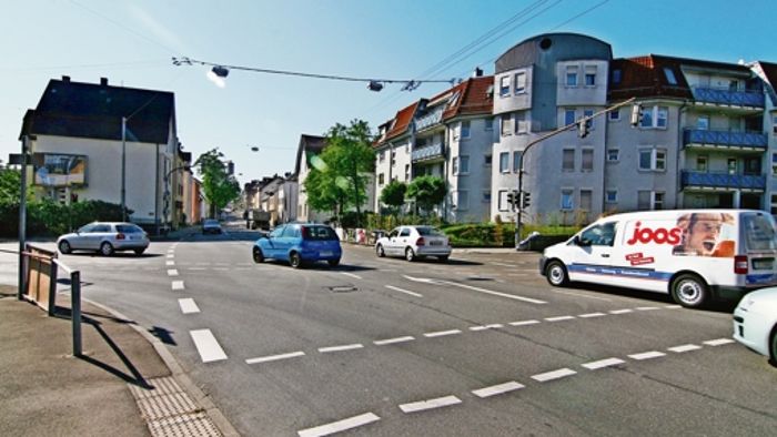 Ludwigsburger Straße nur stadtauswärts befahrbar