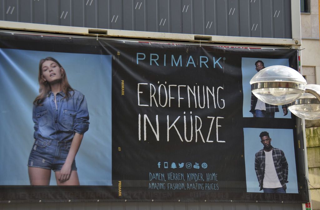 Primark eröffnet auf der Königstraße in Stuttgart bald eine Filiale.