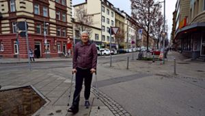 Matthias Frank wurde am Marienplatz von einem Transporter überrollt. Jetzt will für mehr Sicherheit in dem Bereich kämpfen. Foto:  