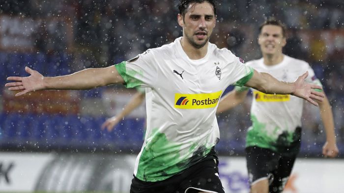 Borussia Mönchengladbach feiert Last-Minute-Punkt in Rom
