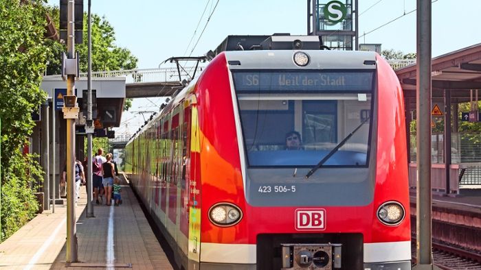 Die S-Bahn fährt von Donnerstag bis Montagfrüh nur bis Korntal