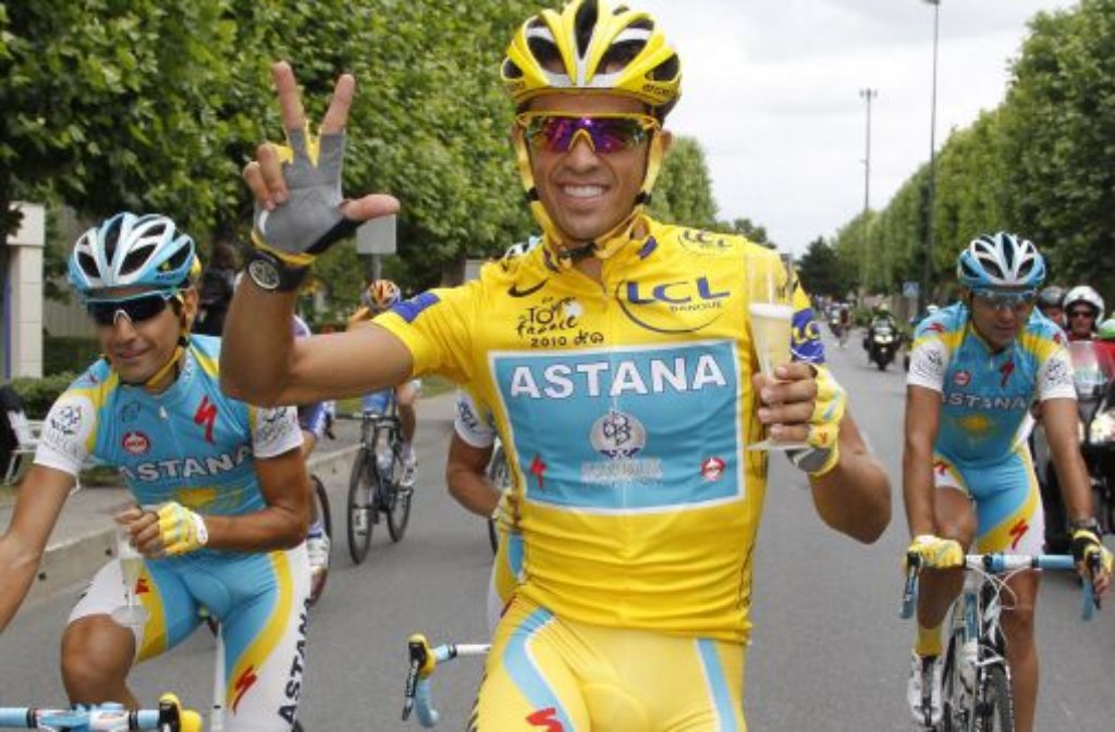 Der Sieger der 97. Tour de France: Alberto Contador.
