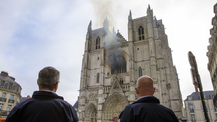 Verdächtiger in Nantes gesteht Brandstiftung