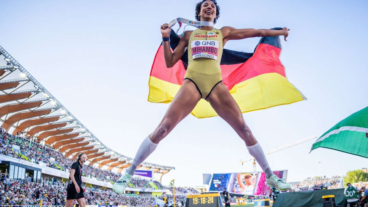 Leichtathletik-WM in Eugene Malaika Mihambo springt zu Gold
