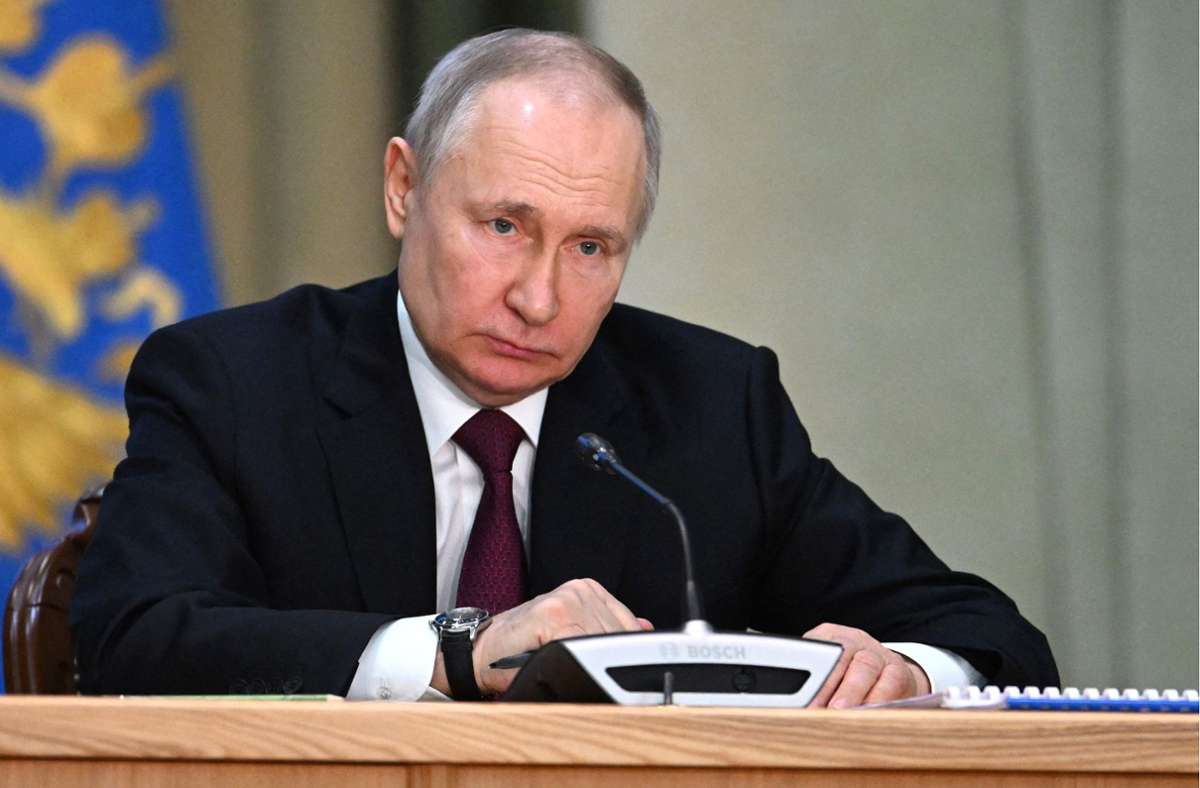 Gegen Wladimir Putin wurde ein internationaler Haftbefehl erlassen. Foto: AFP/PAVEL BEDNYAKOV