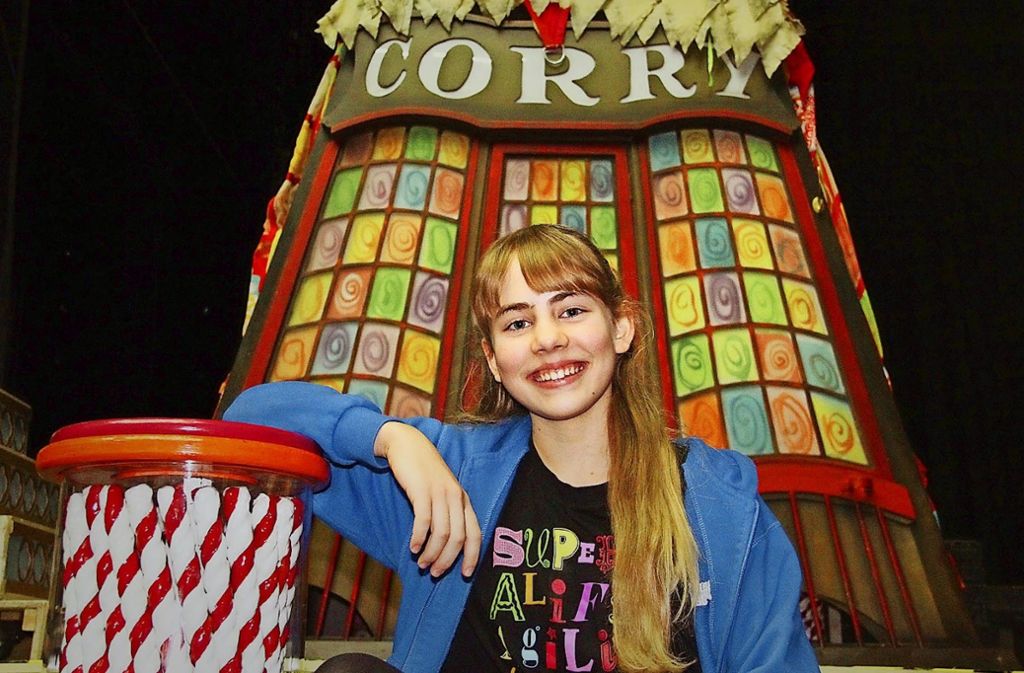 Die zwölfjährige Sarah Tschinkel spielt am Freitag zum 30. und zum  letzten Mal in „Mary Poppins“ die Tochter Jane. Foto: Stage Entertainment