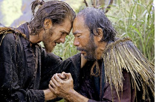 Den Missionar (Andrew Garfield) und den Bauer (Shinya Tsukamoto) verbinden Glaube und Lebensgefahr. Foto: Verleih