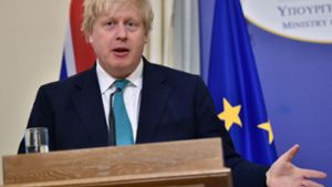 Boris Johnson sagt Moskau-Besuch wegen Syrien ab