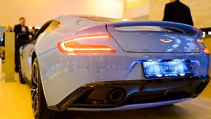 Aston Martin feiert Eröffnung in Bernhausen