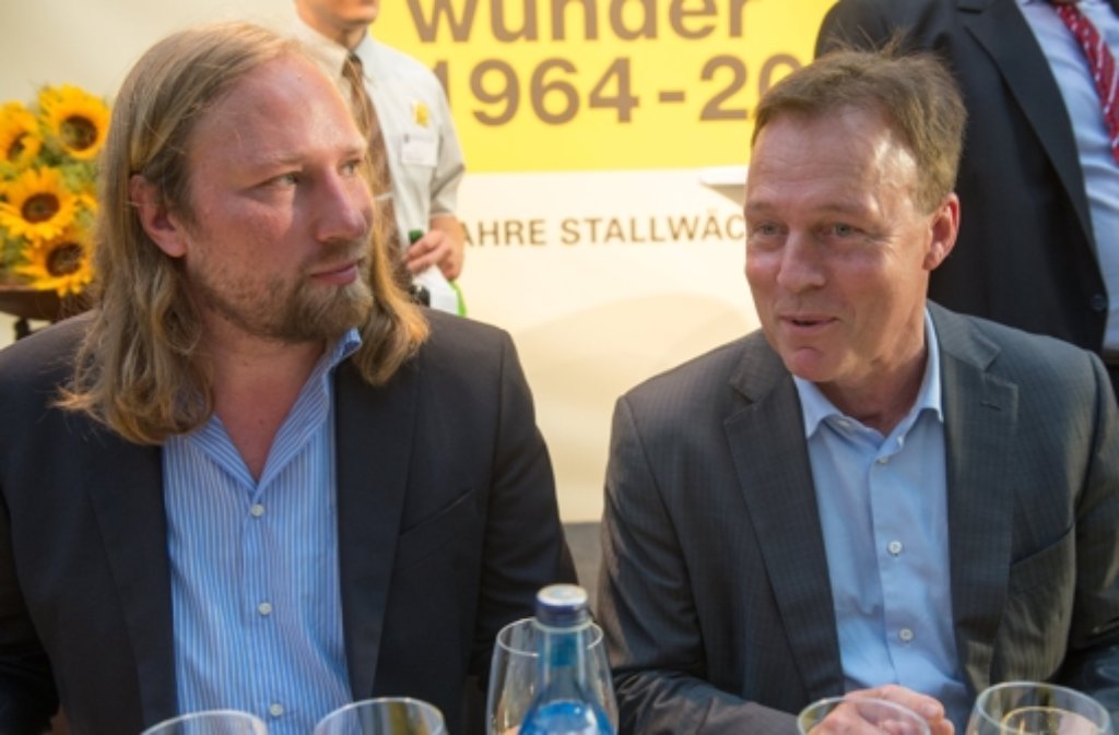 Fraktionschefs Anton Hofreiter (Grüne) (links) und Thomas Oppermann (SPD)