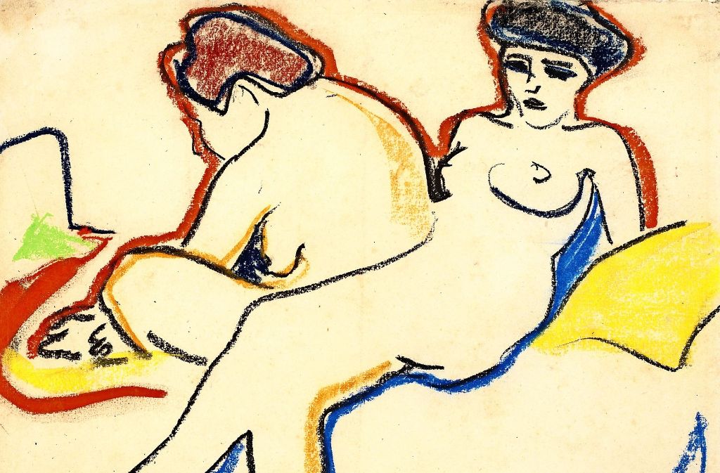 Aus der Sammlung Gurlitt: Ernst Ludwig Kirchners „Zwei Akte