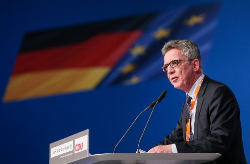 Bundesinnenminister Thomas de Maizière ist neu ins CDU-Präsidium gewählt worden. Foto: dpa