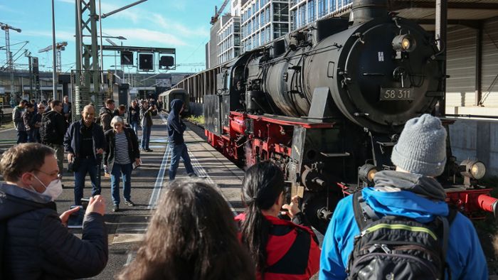 „Wie bei Harry Potter“ – Lokomotive verzaubert Besucher