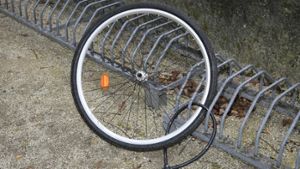 So schnell kann’s gehen: Der traurige Rest eines einst teuren Zweirads. Foto: Mauritius