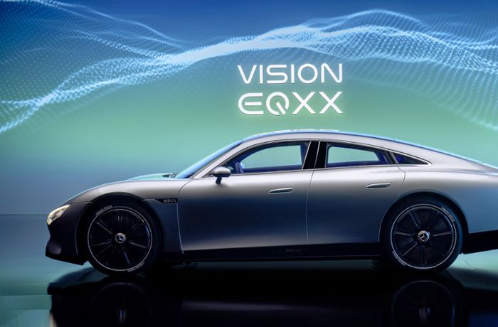Elektroauto Vision EQXX: Mercedes-Benz  wirkt wie entfesselt