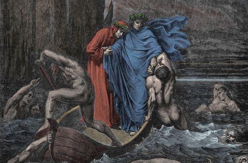 Wutbürger der Hölle. Illustration von  Gustave Doré. Foto: imago/Leemage/imago stock&people