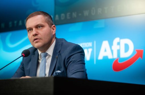 Anton Baron ist der neue AfD-Fraktionschef. Foto: dpa/Christoph Schmidt