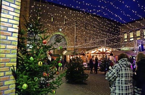 Der Weihnachtsmarkt in Fellbach startet am Samstag und geht bis zum 19. Dezember. Die Organisatoren haben einige Veränderungen vorgenommen. Foto: Patricia Sigerist