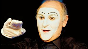 Der Pantomime Carlos Martinez gehört zu den Meistern seines Fachs. Foto: Horst Rudel