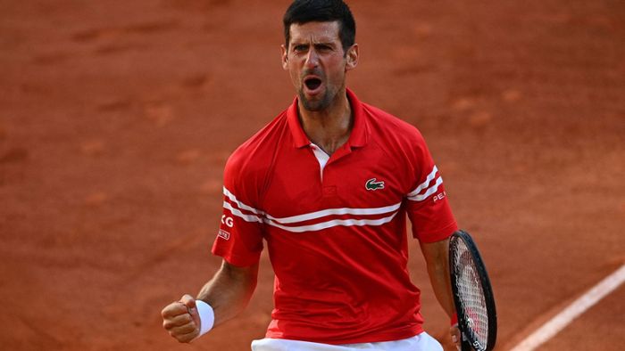 Novak Djokovic dreht Finale gegen Stefanos Tsitsipas