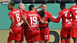 Sieg gegen Union Berlin – Frankfurt zieht ins Halbfinale ein