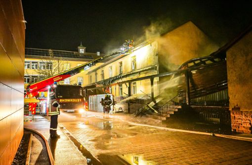 Die Feuerwehr wurde zu einem Brand an einer Gemeinschaftsschule in Nagold gerufen. Foto: 7aktuell.de/Alexander Hald/7aktuell.de | Alexander Hald