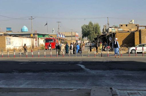 In der Stadt Kandahar kam es am Freitag zu einer Explosion. Foto: AFP/JAVED TANVEER