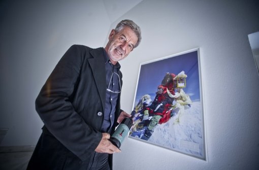 Alois Bogenschütz hat unter anderem als ältester Deutscher 2009 den Mount Everest erklommen.  Foto: Peter Petsch