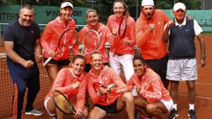 Die Tennisfrauen des TC Bernhausen steigen zum vierten Mal in Folge auf – diesmal in die zweite Bundesliga. Foto: Yavuz Dural