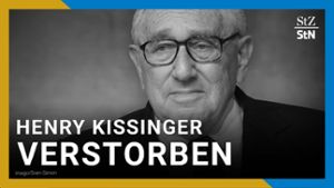 US-Außenpolitiker Henry Kissinger mit 100 Jahren gestorben