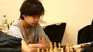 Erst mal nachdenken: Danny Yi erreicht bei der deutschen Jugendmeisterschaft Platz 14. Foto: z