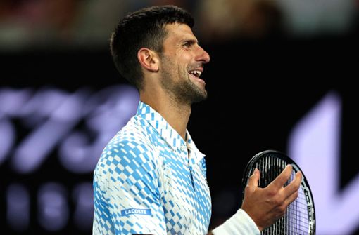 Novak Djokovic schien von einer Verletzung geplagt zu sein. Foto: AFP/MARTIN KEEP