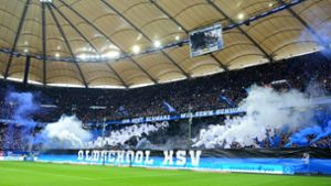 HSV-Fans zünden kontrolliert Pyrotechnik