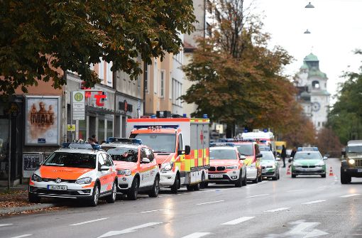 Ein Mann soll am Samstag in München an fünf Tatorten Menschen angegriffen haben, vier Menschen wurden dabei leicht verletzt. Foto: dpa