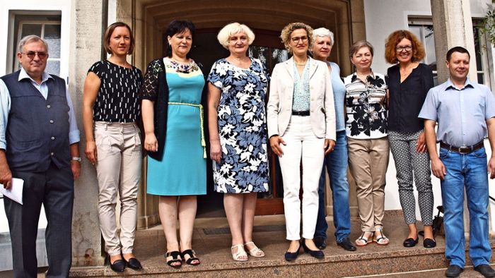 Ärzte aus der Ukraine zu Gast auf der Filderebene