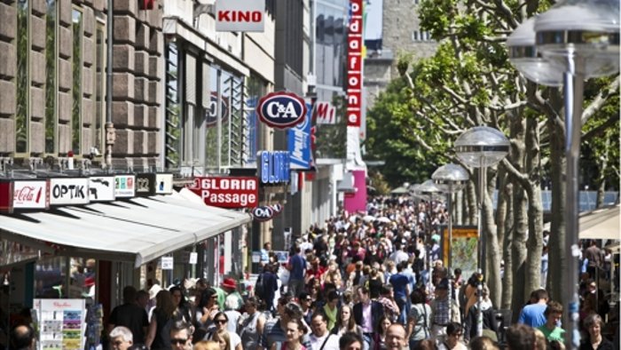 Stuttgarter Einzelhandel zieht Kunden an