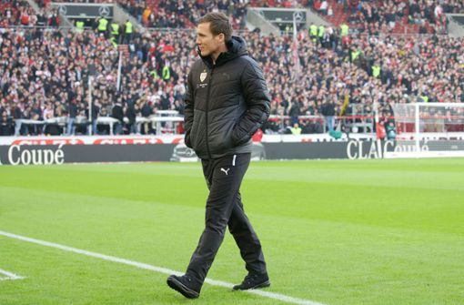 Hannes Wolf muss beim VfB gehen. Foto: Pressefoto Baumann