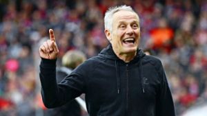 Trainer Christian Streich will mit dem SC Freiburg wieder eine sorgenfreie Saison erleben Foto: Baumann