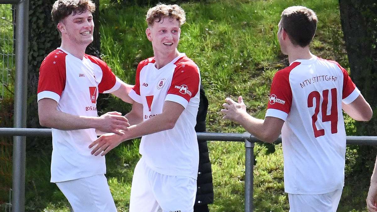 Fußball-Bezirksliga Stuttgart: Bereit für die Aufstiegsparty – und was es dabei mit der 117 auf sich hat
