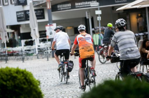 Die Zahl der Radfahrer in Esslingen werden nicht gemessen. Foto: Ines Rudel/Ines Rudel