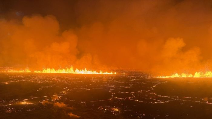 Wo kann man den Vulkan-Ausbruch auf Island im Livestream sehen?