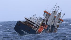 Das Schiff könnte bald auf Land stoßen. Foto: dpa/Coast Guard Ship Sortland