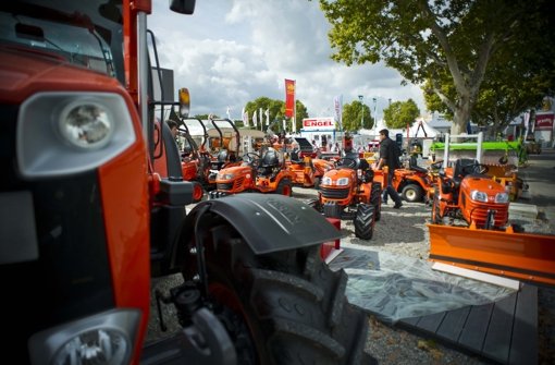 Traktoren aller Art gibt es beim Landwirtschaftlichen Hauptfest in Bad Cannstatt zu sehen Foto: Max Kovalenko