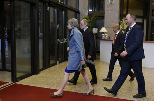Eine letzte Frist: Bevor Großbritannien die EU verlässt, muss Theresa May im britischen Parlament noch einmal für die Zustimmung zum Austrittsvertrag kämpfen. Foto: AP