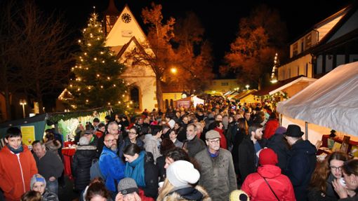 Weihnachtliche Stimmung kommt am Samstag, 2. Dezember, in Musberg auf dem Weihnachtsmarkt auf. Foto: Archiv / E. Bergmann - Photography