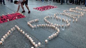 Gedenken an das Massaker an den Armeniern – Hier in Griechenland 2014 zum 99. Jahrestag. Foto: dpa