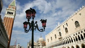 Der Dogenpalast in Venedig. Foto: dpa-Zentralbild